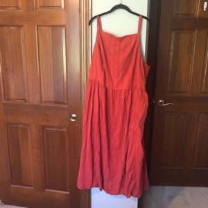 Old navy sundress burnt orange size 4X